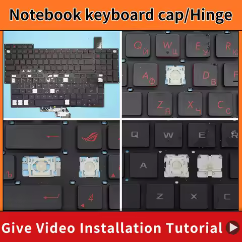 Replacement Keycap Key cap Hinge for ASUS G751 G751J G751JL G751JM G751JT G751JY g751jl-bs17t28 G751