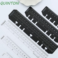 QUINTON A5 A6 A7 Bookmark Straight Ruler Drawing Tool Measurement Student School Dividing Ruler Stat