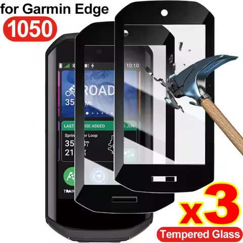 for Garmin Edge 1050 Tempered Glass for Garmin Edge1050 Bike GPS 3D Curved Screen Protector Anti-Scr