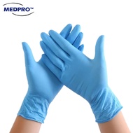 100pcs/box Nitrile Medical Grade Hand Gloves Glove Size S/M/L Medpro Medical Supplies