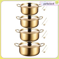 [Perfeclan4] Korea Ramen Pot Fast Heating Household Cookware Stockpot Instant Noodle Soup Pot