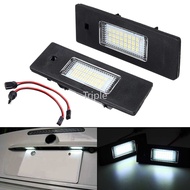 2X LED Number License Plate Light Lamp Error Free for BMW E81 E87 E63 E64 M6 E85 E86 E9 Z4 F20 F21 F