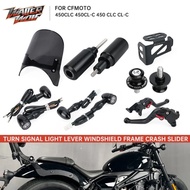 Motorcycle Accessories For CFMOTO 450CLC 450CL-C 2023-2024 450 CLC Frame Crash Slider CL-C450 Windsh