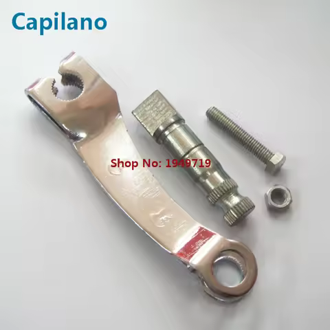 motorcycle GN125 GS125 fly wheel hub rocker arm brake shoes swing arm for Suzuki 125cc GN GS 125 tra