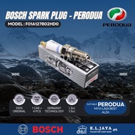 BOSCH YR7DC+ SPARK PLUG PERODUA MYVI SE LAGI BEST 1.3 1.5 / ALZA 1.5 EXTREME ICON YEAR 2008-2017 F01