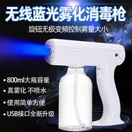 Sanitizer Sprayer Desinfeksi Luar Ruangan Lampu Biru Genggam Bisa Semprotan Disinfektan Diisi Ulang