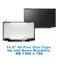 Laptop LCD 14.0 inch Slim 40 Pin (Parts Out)