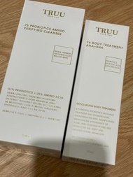 TRUU童】76酵母水楊酸身體乳 +76酵母胺基酸淨膚潔顏露