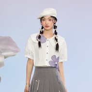 BY IHAPPY | เสื้อเบลาส์ใส่สบายแบบหลวม