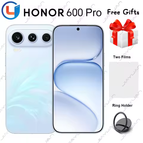 2026 Original HONOR 600 Pro 5G Smartphone 6.57" 120Hz Display Dimensity 8550 Elite Camera 200MP Batt