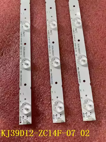 LED strip for JAMESON JS39100ED TVTVL393 KJ395D12 KJ39D12-ZC14F-07 KM0390L0AF46L JS-39100-ED TL401B 