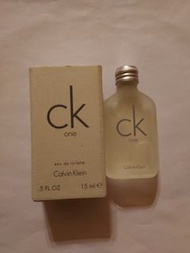 Ck one 香水迷你版