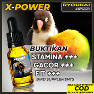 [X-POWER] PENGGACOR BURUNG KICAU TERBAIK VITAMIN BURUNG DOPING BURUNG SUPLEMEN BURUNG KICAU OBAT BURUG KICAU COCOK UNTUK SEGALA JENIS BURUNG KICAU KACER MURAI BATU JALAK SUREN PLECI KOLIBRI KENARI CIBLEK  LOVEBIRD CUCAK IJO BRANJANGAN PERKUTUT ANIS BEO