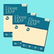 [ Rafibooks ] Loose Leaf A4 Cream Paper 90 Gsm - Binder Paper