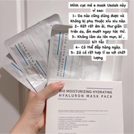 Usolab PDRN MASK DNA Super Hydrating Salmon &amp; HYALURON Exosome Multi-Layer Skin Rejuvenation MASK