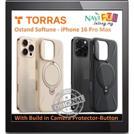 [for iPhone 16 Pro Max] Torras 360 Ostand Spin Q3 Softune Liquid Silicone Protection case cover with