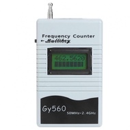 Portable Gray Mini Frequency Counter Tester for Analog and Digital Radio Signals