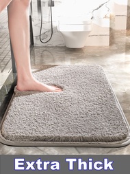 *JUST IN*Extra Thick Cashmere Anti Slip Floor Mat|2.5cm Super Soft Absorb Bath mat |40x60cm Anti-Slip Cushion