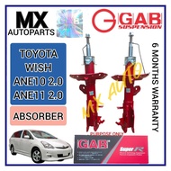 ORIGINAL GAB SUPER R HEAVY DUTY TOYOTA WISH ANE10 ANE11 2.0 FRONT OR REAR SHOCK ABSORBER SPORT