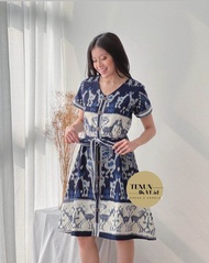 ELARA DRESS TENUN SUMBA - KEMEJA TENUN SUMBA
