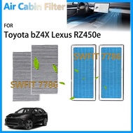 Penapis Udara Kabin untuk Toyota bZ4X Lexus RZ450e RZ 450e Penapis Udara Karbon Aksesori Pembersihan