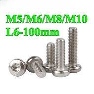 304 Stainless Steel Torx Pan Head Machine Screw M5/M6/M8/M10 * L6-100mm (PW-JS-MY)