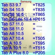 Tempered Glass for Samsung Galaxy Tab S3/S4/S6/S6 Lite/S7/S8/A8 10.5/A7 10.4/A 10.5/A 10.1/A Plus 8.