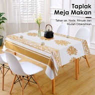 Gold Motif Dining Table Cloth 4 chairs 140x183cm/140x220cm/140x140cm/120x175cm/ Beautiful Motif Dini