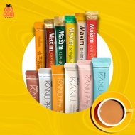 [10 Sticks] Maxim Coffee &amp; KANU Coffee Korean Instant Coffee Mix ( Original / Mocha Gold Mild / White Gold / kanu americano / kanu latte / kanu decaf /  Korean Coffee )