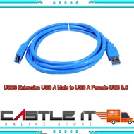 Cable USB3 Extension USB A Male to USB A Female USB 3.0 30CM / 1.5 Meter / 3 Meter / 5 Meter AM to A