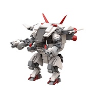 Intelligence MOC Overwatch Hero White Rabbit DVA Mecha Educational Model Building Block Compatible L