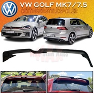 VOLKSWAGEN GOLF MK7 MK7.5 R RLINE GTI TSI OETTINGER SPOILER REAR TRUNK SPOILER VW GOLF 7 GOLF 7.5 SP