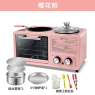 YQ22 Multifunctional Four-in-One Breakfast Machine Household Mini Electric Oven Toaster Cake Baking Toaster Toaster