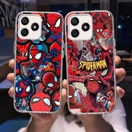 T27 Spider-man TPU Case for Realme C51 C55 C53 Note 60 C33 50 C61 C35 Narzo N61 Casing Realme C53