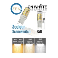 ZEN LED ROCKET BULB G9 240V 5W [3COLOUR] 3000K-4000K-6500K