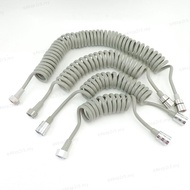 2m 3m 5m grey Flexible long Spring Shower head Hose tube plastic for bathroom Water Toilet Bidet Spr