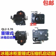 QL2-5.70 Refrigerator/Freezer Starter with Capacitor Pin Hammer Starter QL2-5.7