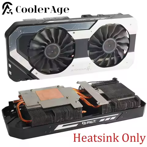 95MM GTX1070 GTX 1080 Video Card Heatsink For Gainward / Palit GTX 1070 1080 Graphics Card Cooling H