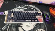 หัวข้อ Keycap Full-Time Hunter Chiaki ตัวเรียบง่ายที่เข้ากันได้กับ Wooting Ez60 Made68 ของ America แ