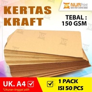 Kraft Paper Material A4/ 150 gsm