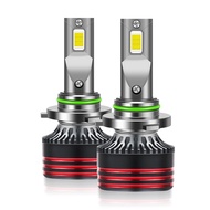 CarTnT 1คู่ H7หลอดไฟ LED H4 H11 H7 H1 H3 9005 HB4 9006 HIR2หลอดไฟไฟหน้ารถ LED 9012 6000K ชุดตกแต่งไฟ