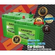 [SABAH] | AMARON CAR BATTERY | NS40ZL | 38B20L | MAINTENANCE FREE | 12 MONTHS WARRANTY | MADE IN IND