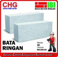 Bata ringan IBI / hebel kualitas Grade AAA harga per 1 KUBIK (ECERAN)