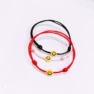 (BUY 1 GET 1 FREE) smile bead satin rope bracelet • smile bead bracelet