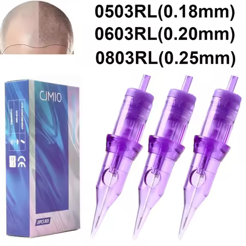 CJMIO SMP Tattoo Needle Cartridge 0503RL 0603RL 0803RL Scalp Micropigmentation Eyebrow Tattoo Needle