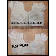 DESIGNER READYMADE SILVER SAREE BLOUSE