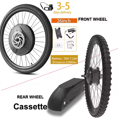 iMotor 3.0 Electric Bicycle Conversion Kit 36V 350W App Display Ebike 40KM/H Max Speed Electric Bike