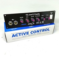 TC TONE CONTROL STEREO AKTIF AKTIVE SUBWOOFER 2 MIC ECHO + PANEL DEPAN