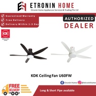 KDK Ceiling Fan 150cm (60") U60FW