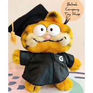 1978/1981年 美國🇺🇸 古董玩具 Garfield 畢業生 加菲貓 玩偶 娃娃 玩具 8.5吋 絕版玩具